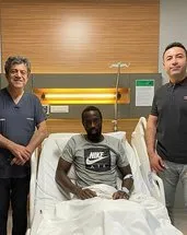 Sivasspor’da Samba Camara ameliyat edildi