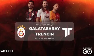 Galatasaray üçüncü hazırlık maçında! Rakip Slovak Trencin