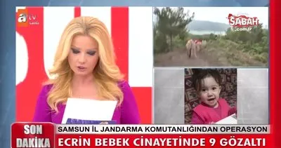 Müge Anlı’nın ortaya çıkardığı Minik Bebek ’Ecrin Kurnaz’ cinayetinde gözaltı sayısı 9’a çıktı | Video