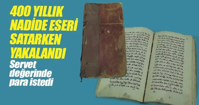 İstanbul’da 400 yıllık vaaz kitabı ele geçirildi