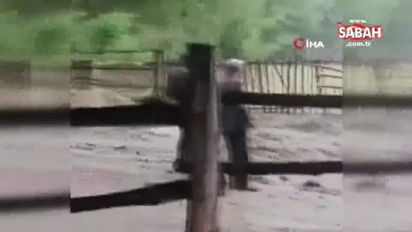 Kırgızistan’da sel: 92 ev sular altında kaldı | Video
