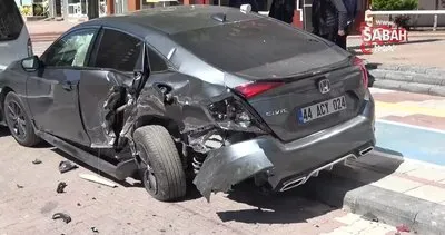 Malatya’da zincirleme kaza: Kadın sürücü ölümden saniyelerle kurtuldu | Video