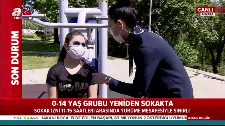 27 Mayıs 0-14 yaş sokağa çıkma izni saat kaçta?