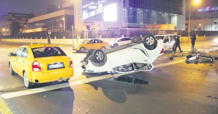 Başkentte trafik kazaları: 3 yaralı