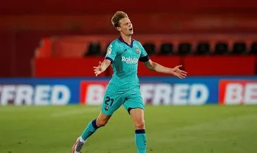 Barcelona’da De Jong sakatlandı