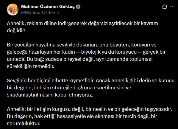 bakan-goktastan-aile-kurumunu-hedef-alan-bosch-reklamina-tepki-annelik-bir-neslin-ve-bir-gelecegin-tasiyicisid-1777835680865.jpg Bosch'tan skandal reklam! Aile kurumunu hedef aldılar... Bakan Göktaş'tan sert tepki: Annelik reklam diline indirgenemez