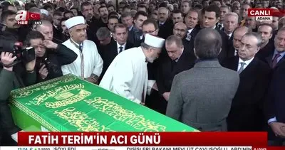 Fatih Terim’in babası Talat Terim, Adana’da kılınan cenaze namazının ardından son yolculuğuna uğurlandı