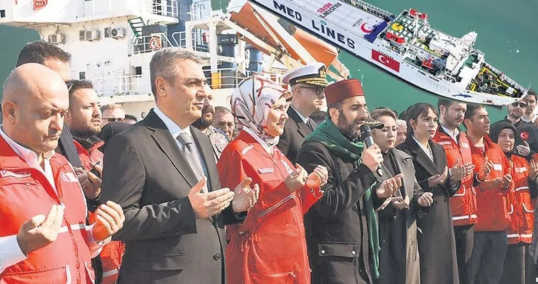 İyilik gemisi Gazze yolunda