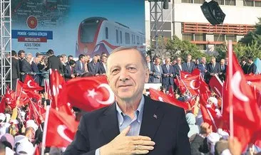 Başkan Erdoğan, Pendik-Sabiha Gökçen Havalimanı Metro Hattı açılış töreninde konuştu: Muhalefete hizmet dersi