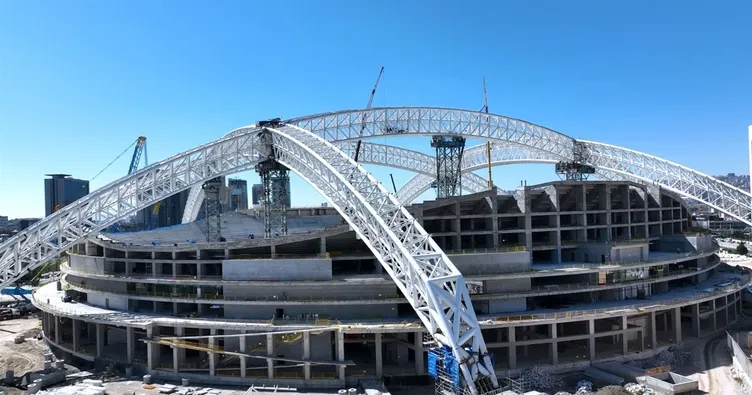 Başkentte yeni stadyum yükseliyor!