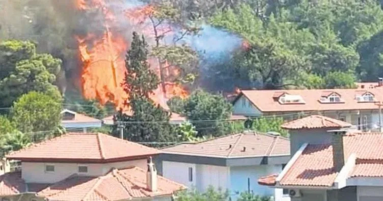 Marmaris’te yine yürekler ağza geldi