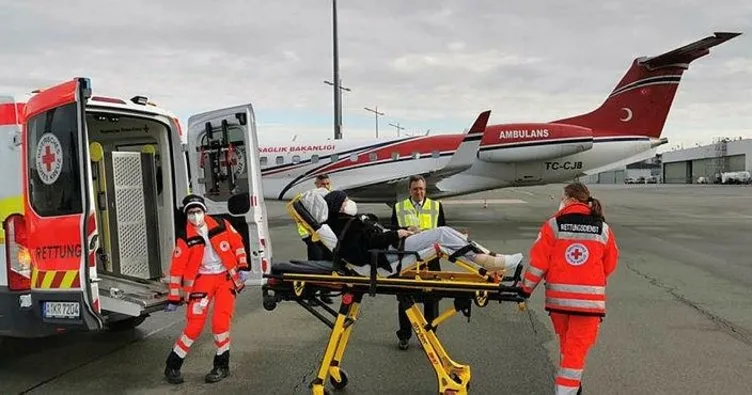 Almanya’da tedavi görüyordu! Türk öğretmen ambulans uçakla Türkiye’ye getirildi