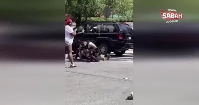 ABD’de polis şiddeti durmuyor! Siyahi adamı yere yatırıp... | Video