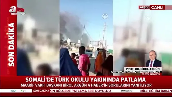 Son dakika: Somali'de patlama: 2 ölü | Video