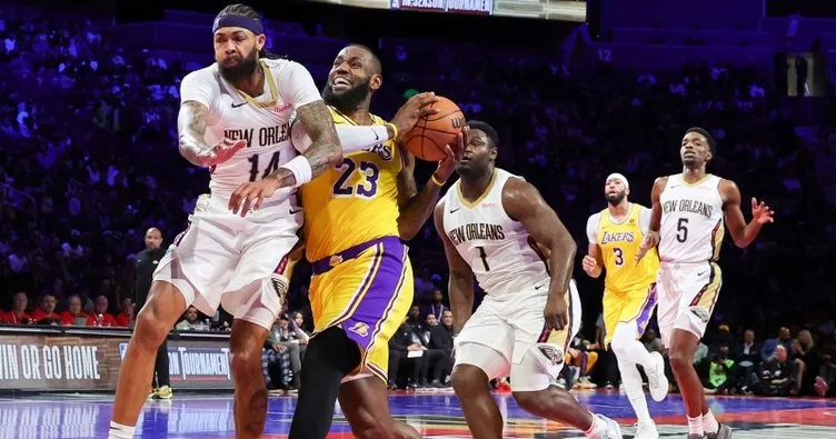 NBA sezon içi turnuvasında Lakers ve Pacers, finale yükseldi