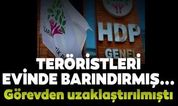 Görevden uzaklaştırılan HDP’li belediye başkanı teröristleri evinde barındırmış