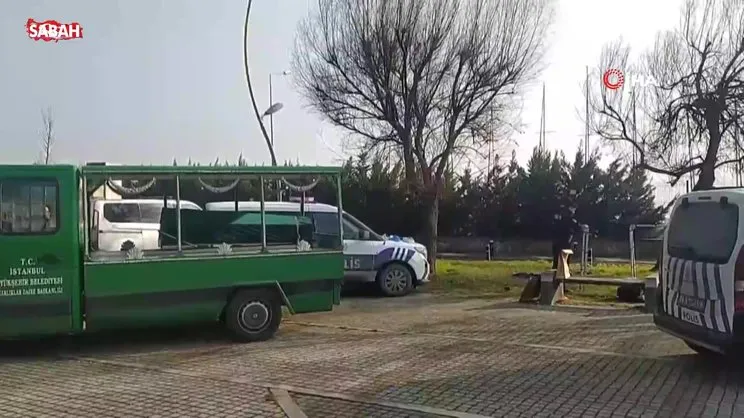 Büyükçekmece’de alkol alarak parkta uyuyan adam donarak öldü | Video