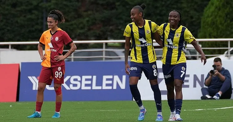 Kadınların derbisinde Fenerbahçe, Galatasaray’ı devirdi! Maç sonu göndermeler