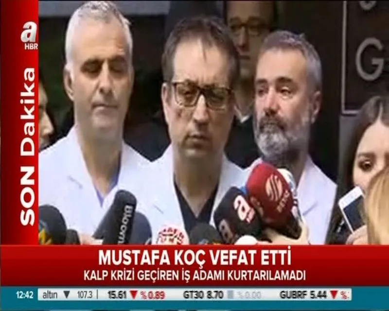 Mustafa Koc Neden Oldu Medya Haberleri