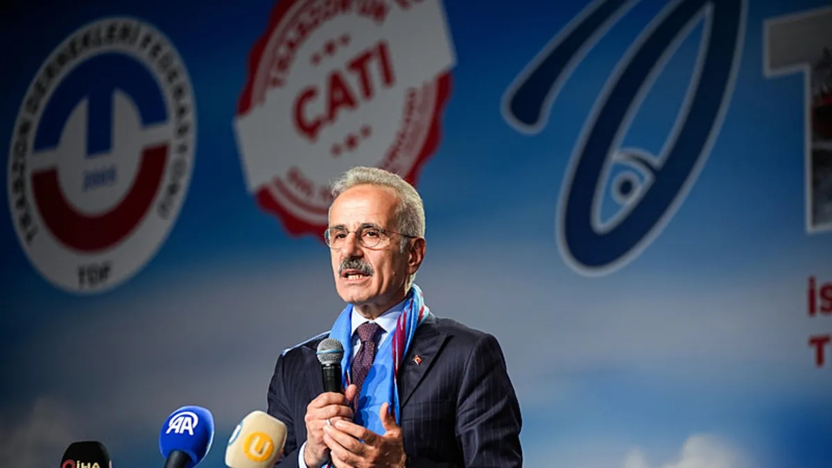 Bakan Uraloğlu: “Trabzon hızlı tren ağıyla buluşacak” Bakan Uraloğlu: “Trabzon hızlı tren ağıyla buluşacak”