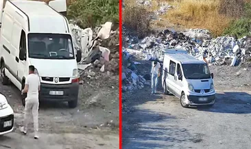 Avcılar’da boş araziye kaçak moloz döken 2 araç sahibine ağır fatura kesildi!
