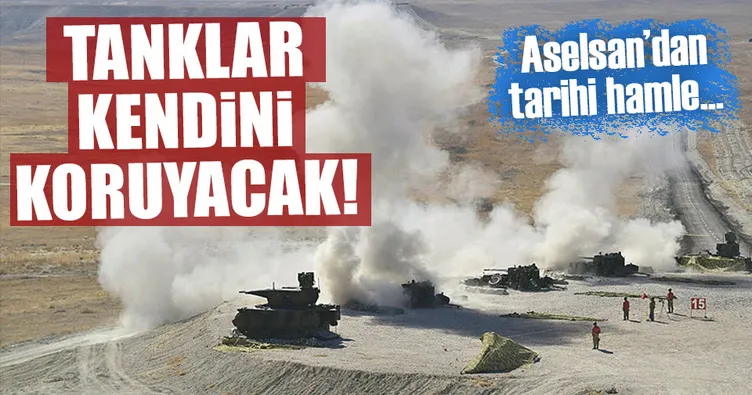 ASELSAN’dan tanklara çelik kalkan