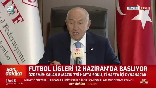 TFF Başkanı Nihat Özdemir'den Ziraat Türkiye Kupası açıklaması!