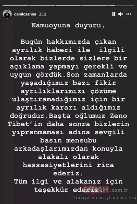 Danilo Zanna’dan 9 yıllık eşi Tuğçe Demirbilek’e şok suçlama! İtalyan şeften eşine çifte dava