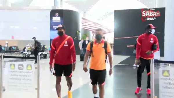 Galatasaray, Danimarka'ya uçtu. Marcao kafilede yer almadı! | Video