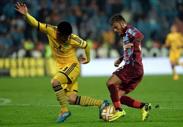 Trabzonspor - Metalist Kharkiv maçının fotoğrafları