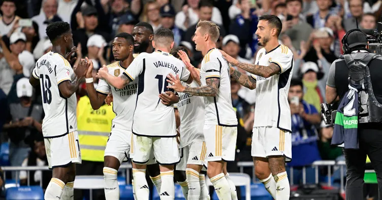 Real Madrid La Liga’da 5’te 5 yaptı