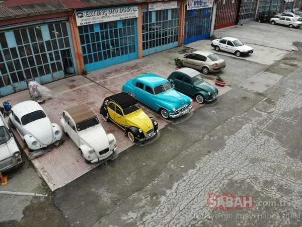 Klasik otomobillere baba ve oğuldan usta dokunuşlar!