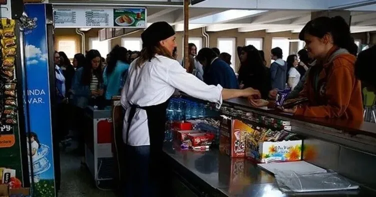 Kantindeki gıdalara renk ayarı