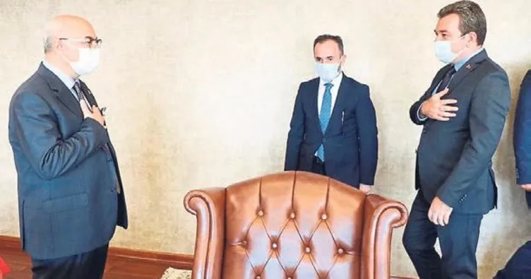 Baskan Kostu’dan Vali’ye ziyaret