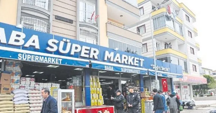 Tarsus’ta süper markete molotof kokteyli atıldı