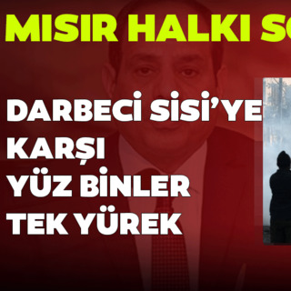Darbeci Sisi'ye karşı yüz binler tek yürek oldu! Mısır'da Sisi_out hareketi!