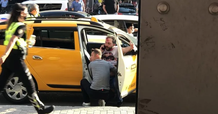 Bursa’da taksi şoförü dehşeti yaşadı! İlk müdahale olay yerinde yapıldı