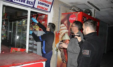 Sigara ve para bulamayınca gofret çaldı