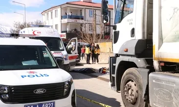 Çöp aracının çarptığı yaşlı kadın öldü