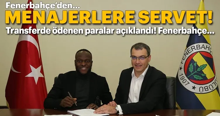 Fenerbahçe menajerlere para saçtı!