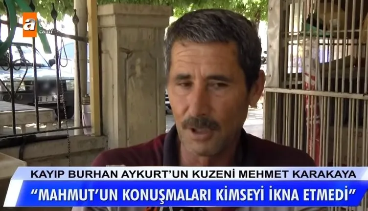 Müge Anlı’da son dakika itirafı... Gizemli kişi açıkladı: Burhan Aykurt’u öldürüp, attık!