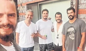 Mangal partisinde buluştular