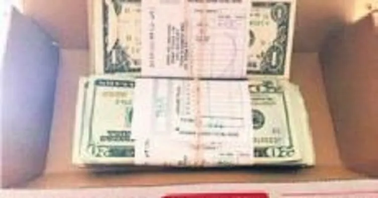 Urla Belediyesi’ne gönderilen paketten dolar çıktı