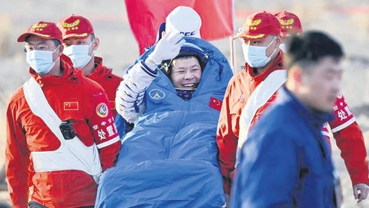 Yedek mekikle Dünya’ya döndüler