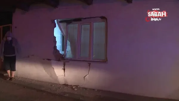 Tır eve daldı, duvarları yıkılan aile neye uğradığını şaşırdı | Video