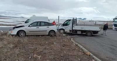 Ardahan-Göle yolunda trafik kazası: 1 öğretmen yaralandı #ardahan