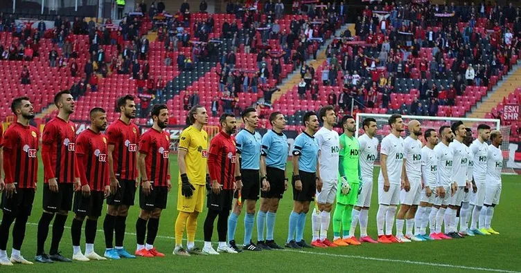 Eskişehirspor Giresunspor maçında kazanan konuk ekip!