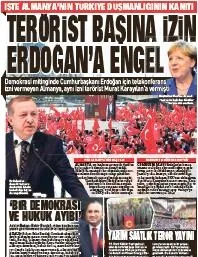PKK’ya ‘geç’ SABAH’a ‘dur’ - 1