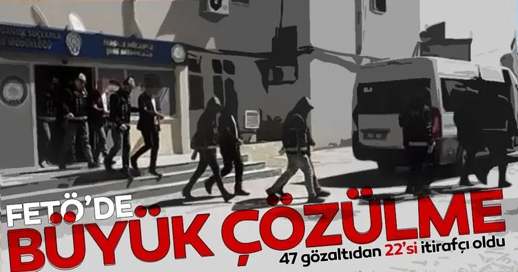 Bursa’daki FETÖ operasyonunda yakalanan 47 şüpheliden 22’si itirafçı oldu