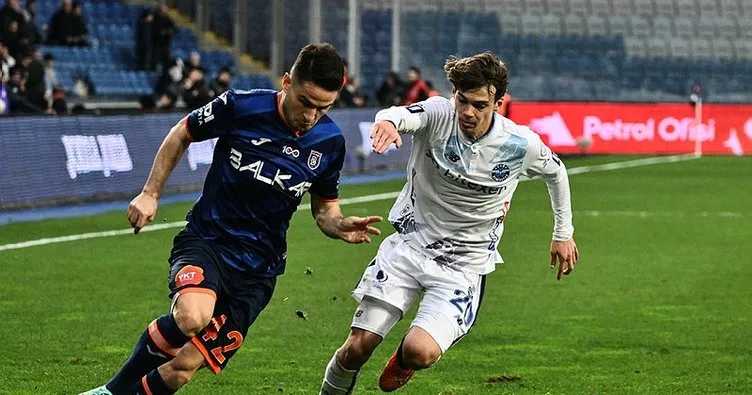 Başakşehir-Adana Demirspor maçında kazanan çıkmadı!